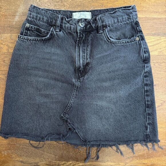 Free People We The Free Denim Skirt - 25 - Picture 1 of 4